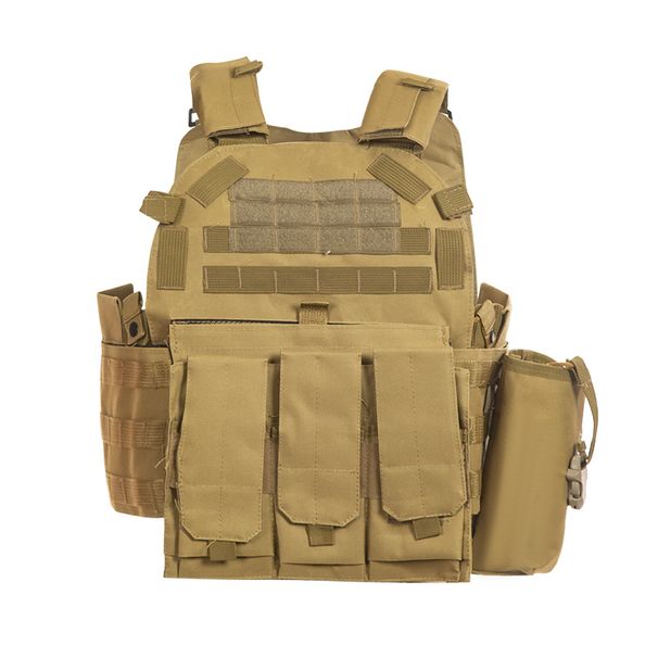 Tactical Vest 6094 - Lightweight Quick-Release Military Vest For Airsoft & Outdoor Training_viptrois.com