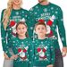 Christmas Family Matching Sweaters – Peacock Green Fair Isle Knit (Cozy Couple & Kids Holiday Pullover)_viptrois.com