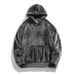 Unisex Oversized Hooded Fleece Sweatshirt - Winter Cozy Pullover With Kangaroo Pocket, Soft Polar Fleece, Retro Loungewear For Men & Women (Black,_viptrois.com