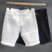 Men's Clothing Summer Thin Korean Style Trendy Slim Shorts Trendy Brand Color Shorts_viptrois.com