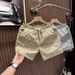 Men's Sporty Casual Shorts New Style Versatile Camouflage Khaki Three Point Four Point Summer Trendy Beach Pants_viptrois.com