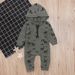 Children boys long-sleeved Christmas moose hooded onesie crawl suit Ha clothes children's Instagram_viptrois.com