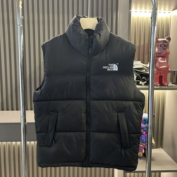 Winter New Vest For Men, Warm, Windproof, Waterproof, Trendy Cotton Jacket, Stand Collar, Patchwork, Fashionable High_viptrois.com