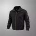 Men's Classic Flight Jacket – Lightweight Spring/Autumn Bomber With Loose Fit (S-5XL, 4 Colors)_viptrois.com