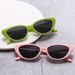 Triangular Cat Eye Sunglasses Small Sweet Face Small Men And Women Matching Sunglasses Color_viptrois.com