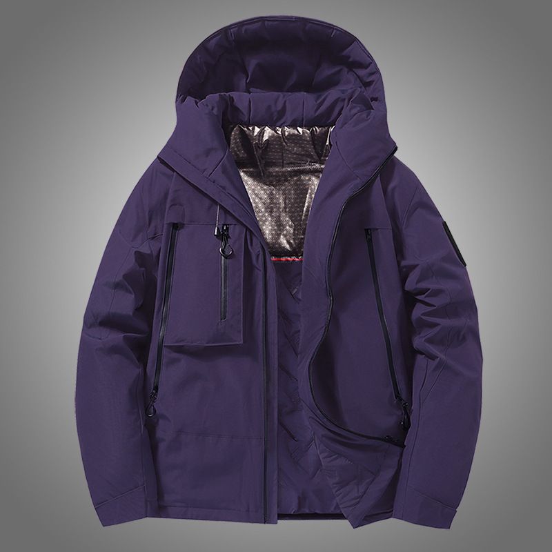 Men's Clothing Upgraded Graphene Cotton Jacket Assault Jacket Men's Trendy Couple Hooded Cotton Jacket Windproof And Waterproof_viptrois.com