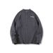Men's Clothing Neck Sweater With Retro Cross Print Knitted Oversized Streetwear Sweater With Cross Print - Trendy Unisex Knit Cardigan For Men & Women_viptrois.com
