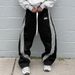 Men's Clothing Casual Pants Fashionable All Match Loose Straight Outer Wear Sports Pants_viptrois.com