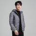 Ultra-Lightweight Packable Down Jacket – 600FP Goose Feather, Stand Collar & Hooded Options, Business Casual Essential (Black/Red/Navy/Blue/Gray)_viptrois.com