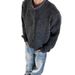 Retro Cardigan Sweater Men's High-end Round Neck Knitted Sweater Jacket_viptrois.com
