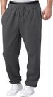 2027 Spring Autumn Fashion European-USA Style Sweatpants Men's Polyester Mid Waist Drawstring Pure Color Straight Type Jogging Pants_viptrois.com