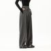 Nordmann IZEXX Autumn Winter Fleece-Lined Casual Loose Wide-Leg Trousers Japanese Versatile Long Pants Men's Light Business Style_viptrois.com
