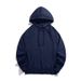 Men's Clothing Factory direct sales heavy 320g pure cotton hooded sweatshirt men and women loose tops drop shoulder pullover casual hoodie trend_viptrois.com