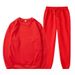 Unisex Round-Neck Sweatshirt & Jogger Set – Casual Sportswear For Everyday Comfort (Versatile Athleisure Outfit)_viptrois.com