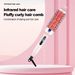 Infrared Hair Curling Comb, Straightening Brush & Curler For Short Hair, Home Electric Styling Tool_viptrois.com