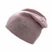 Autumn and winter women's knitted hat five-pointed star rhinestone pullover cap moon cold-proof warm wool cap double-layer breathable hat_viptrois.com