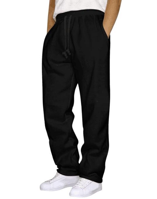 Men's Casual Jogger Pants - Stylish & Comfortable Straight Leg Sweatpants For Everyday Wear, Multiple Colors & Sizes_viptrois.com