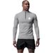 Men's Clothing Sports T Shirts Moisture Wicking Men's Yoga Wear Cross Printed T Shirts_viptrois.com