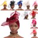 New elegant exaggerated big flower Baotou hat Indian hat Muslim hat turban hat top hat_viptrois.com
