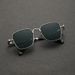 New Metal Box Steampunk Men's Sunglasses, Fashionable And Personalized Indian Sunglasses_viptrois.com