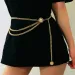2025 Frauen Mode Gürtel Hüfte Hohe Taille Gold Silber Schmale Metall Kette Chunky Fransen Kristall Diamant Taille Kette Korsett Kette Gürtel_viptrois.com