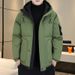 Cotton Men's Coat New Versatile Thick Winter Clothes Hooded Student Down Cotton Jacket_viptrois.com