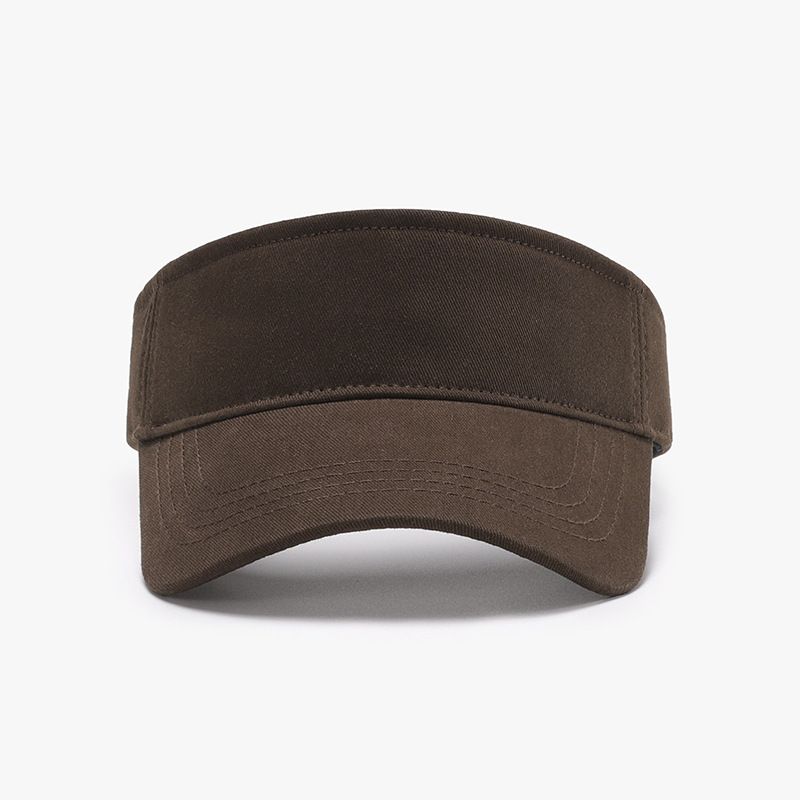 Summer outdoor anti-ultraviolet light board empty top hat women's versatile breathable big head circumference sun protection shade sun hat_viptrois.com