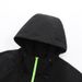 Men’s Waterproof Windbreaker Jacket – Urban Outdoor Corduroy Utility Coat For Hiking & Streetwear (M-3XL, Black/White) – Unisex Tactical Essential_viptrois.com