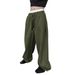 Men's Sweatpants Waist Drawstring Straight Wide Leg Loose Trousers Sports Pants With Pockets_viptrois.com