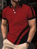 Men's Clothing Summer Polo Shirt Button Men's Fashion Sports Polo Shirt_viptrois.com