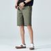 Men's Summer Casual Shorts - Breathable Cotton, Relaxed Fit & Versatile Styling For Beach & Daily Wear (Khaki, Gray, Army Green, Denim Blue)_viptrois.com