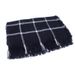 Unisex Black and white plaid scarf Red plaid scarf air conditioner shawl_viptrois.com
