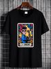 La Chingona Tarot Card T Shirt Funny Mexican Spanish Loteria Latina Skeleton Chola Catrina Skull Snarky Top For Everyday Wear Summer Stretched_viptrois.com