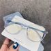 Anti-Strahlungs Brille Transparente Linse Frauen Runde Anti-Blau-Brille Computer Optische Brille Mode Brillen_viptrois.com