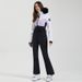 Men's Clothing Double Board Ski Suit Women's One Piece New Waterproof Warm Stitching Waist Ski Suit Ski Equipment_viptrois.com