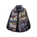 Jacquard Stand-up Collar Cotton-padded Jacket Camouflage Vest Men's Autumn And Winter 2025 New Sleeveless Vest Cotton Jacket Personalized Vest Jacket_viptrois.com