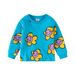 Long Sleeved Home Clothes Children's Pajamas 2 7 Years Old Girls 2024 New Spring And Autumn Bottoming Shirt Suit_viptrois.com