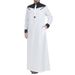 Man's Clothing Muslim Robes Simple Loose Standing Collar Color Patchwork Color Contrast Long-sleeved Men's Jumpsuit_viptrois.com