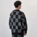 Winter Thick Warm American Style Sweater For Men Loose Fit Plus Size Checkered Jacquard Knitwear Trendy Brand_viptrois.com