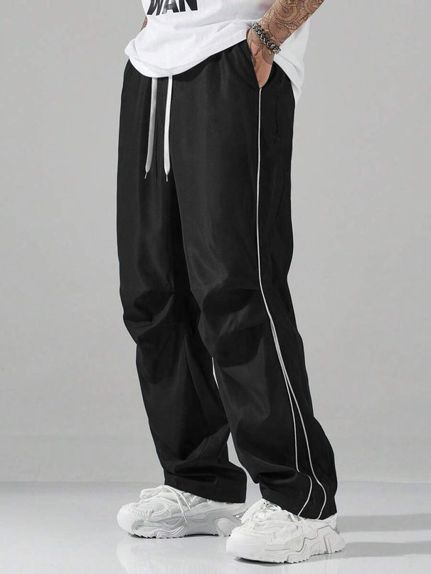 K New High Street Retro Functional Pants, Assault Pants, Men's Sports And Casual Pants, Loose Straight Leg Pants_viptrois.com
