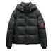 Men's Clothing Autumn And Winter Tiger Head Short Hooded Loose Puffer Jacket Thickened Warm Down Cotton Coat_viptrois.com