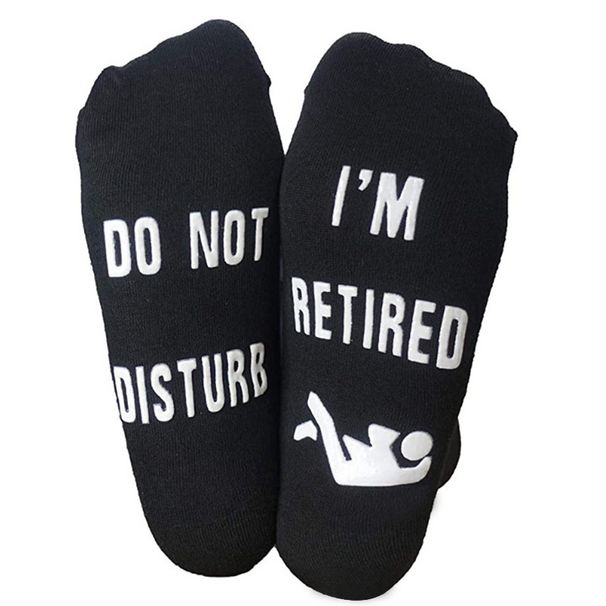Cotton mid-tube socks monogrammed non-slip floor socks_viptrois.com