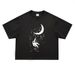 Astronaut Fitness Short Sleeve Men's Square T-Shirt 240g Bottom Shirt Boxy Fit Short Loose Blockbuster_viptrois.com