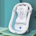 Baby Shower Bath Tub Pad Non-Slip Newborn Bathtub Mat Safety Nursing Foldable Support Comfort Body Cushion Mat Pillow_viptrois.com