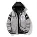 Winter Baseball Jacket Men Hooded Thick Warm Cotton Padded Coat Casual Loose Fashion Winter Jacket Men Windbreakers Size L-XXXL_viptrois.com