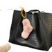 Bag Charm Twist Knot Pendant Cute Girl Candy Color Plush Car Key Chain Bag Pendant Mobile Phone Case Accessories Gift_viptrois.com