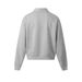 Loose Fit Versatile Solid Color Half Button Pullover Turn-Down Collar Sweatshirt Vibe Trendy American Style Spring_viptrois.com