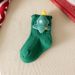 Mother & Kids Children's socks autumn and winter middle tube socks baby infant small children newborn bow Christmas_viptrois.com