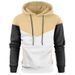2024 Cross-Border 's Casual Sportswear New European And American Color Block Patchwork Fashion Sweatshirt For_viptrois.com