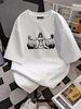 Skull Lady Retro Vintage Weird White T-shirt Any Size, Unisex Homme Soft Top For Everyday Wear Designer Clothes Breathable Slightly Stylish Casual_viptrois.com